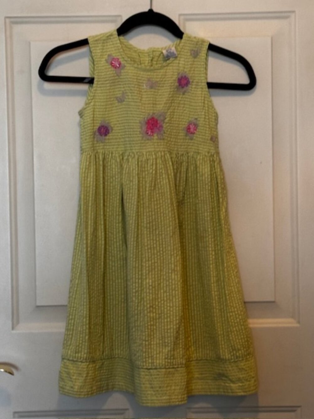 April Cornell Seersucker Dress Girls 5/6